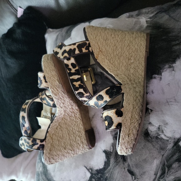 Mk leopard wedges - Picture 4 of 5